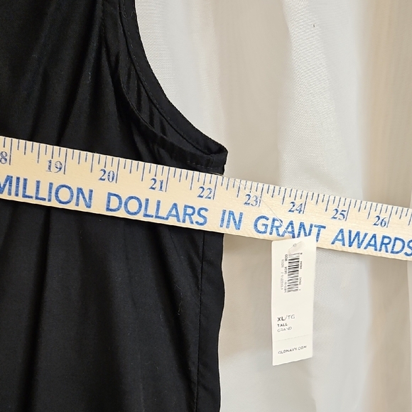 Old Navy Black Sleevless Shift Dress Sz XLT - Picture 5 of 7
